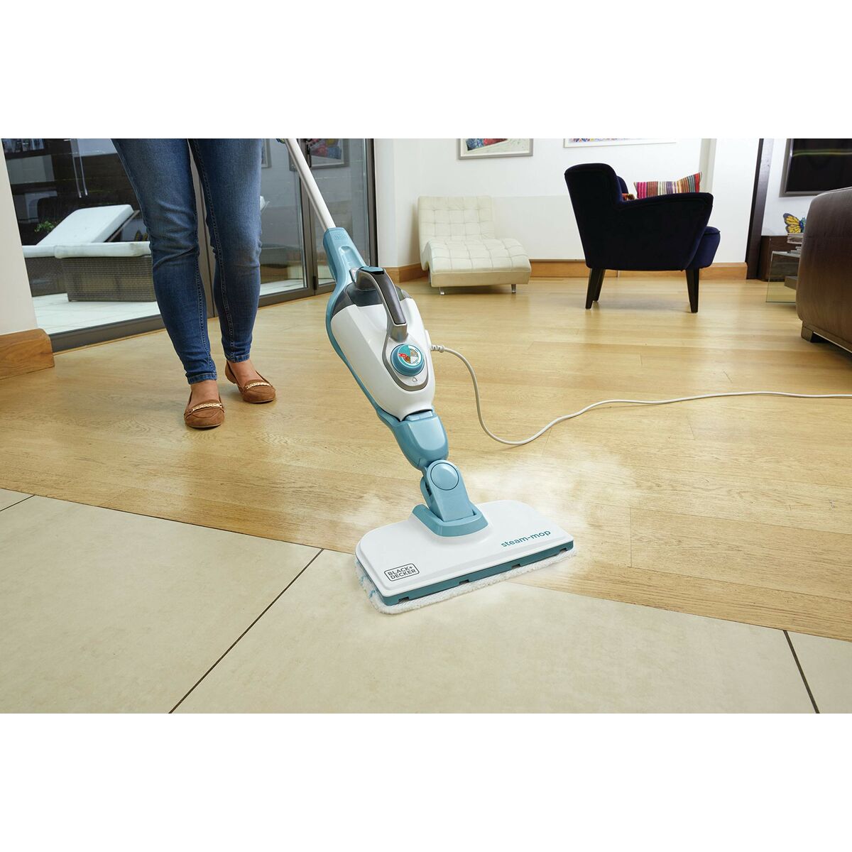 Dampfreiniger Black & Decker 9IN1 Steam-mop 1300 W