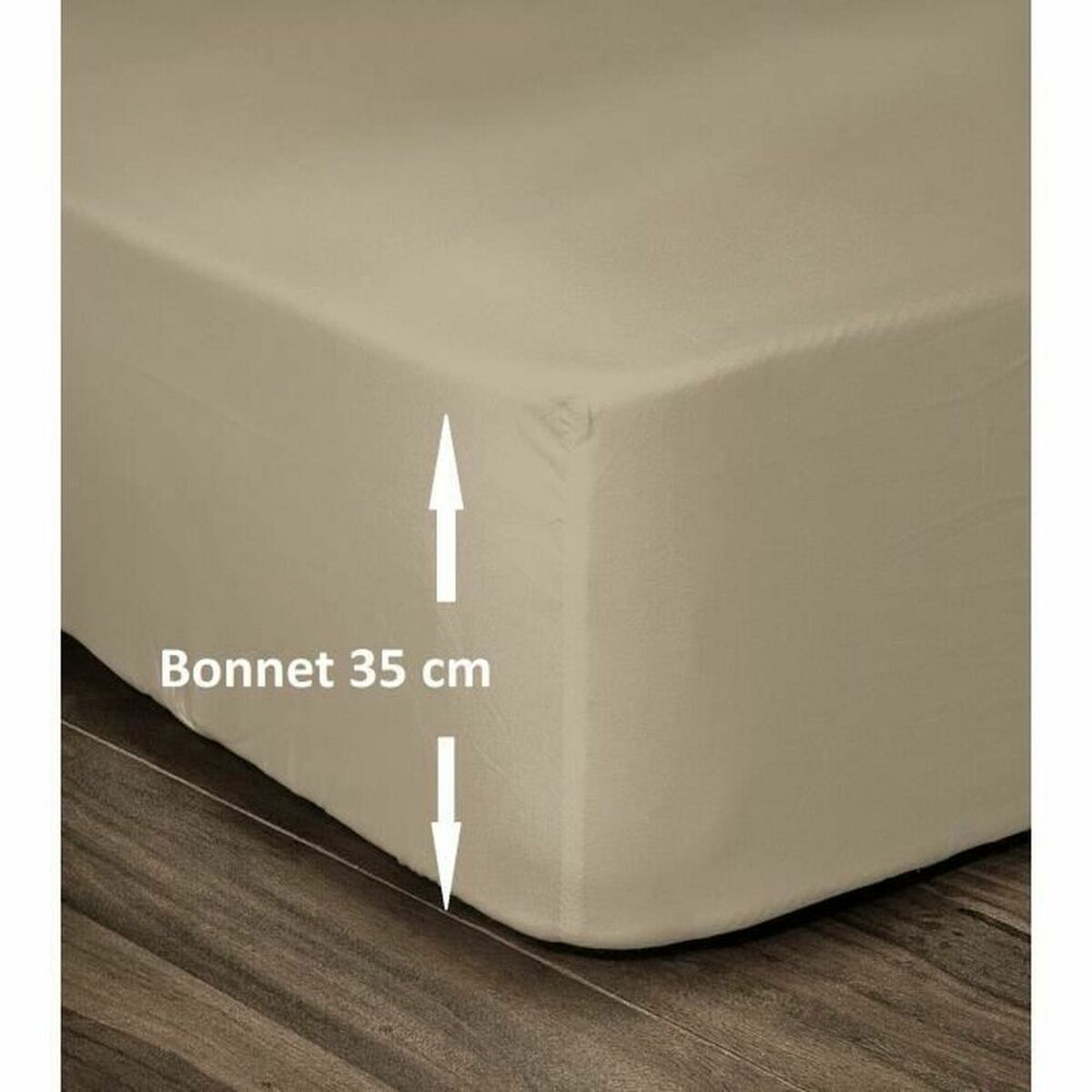 Bettlaken Lovely Home Beige 140 x 190 cm