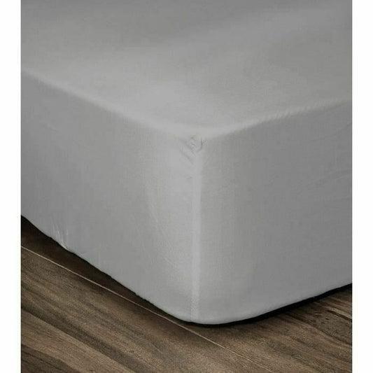 Bettlaken Lovely Home Hellgrau Doppelbett (180 x 200 cm)