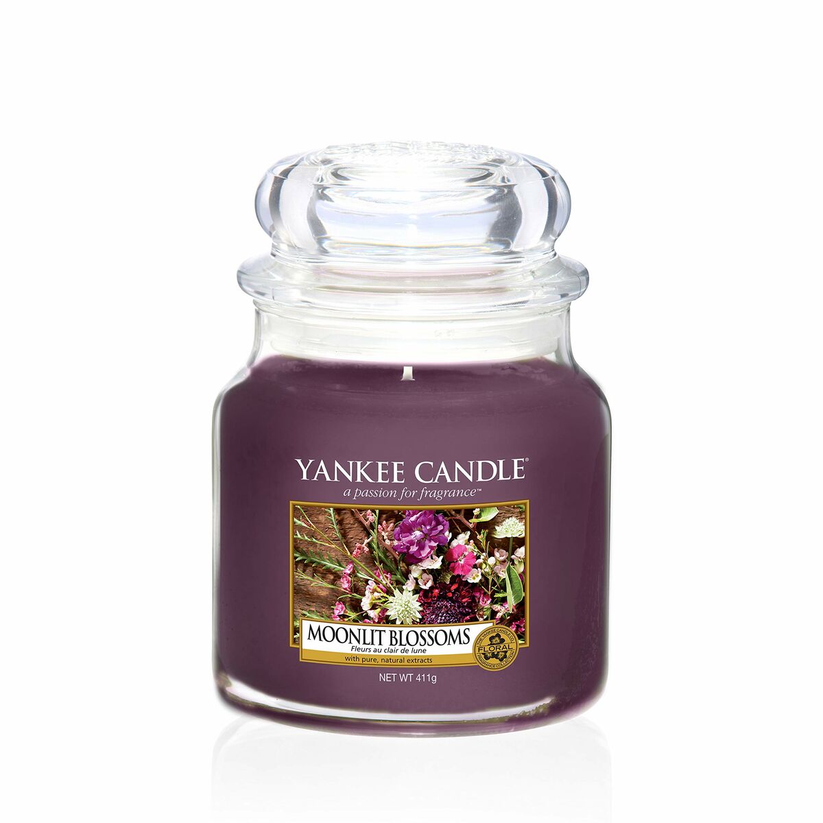 Duftkerze Yankee Candle 411 g Moonlit Blossoms