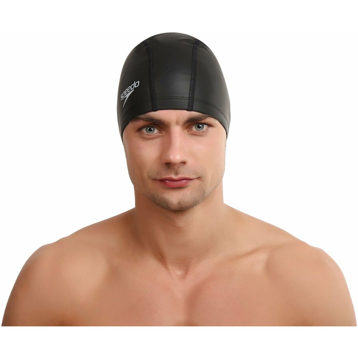 Bademütze Speedo  PACE CAP 8-720640001 Schwarz Silikon