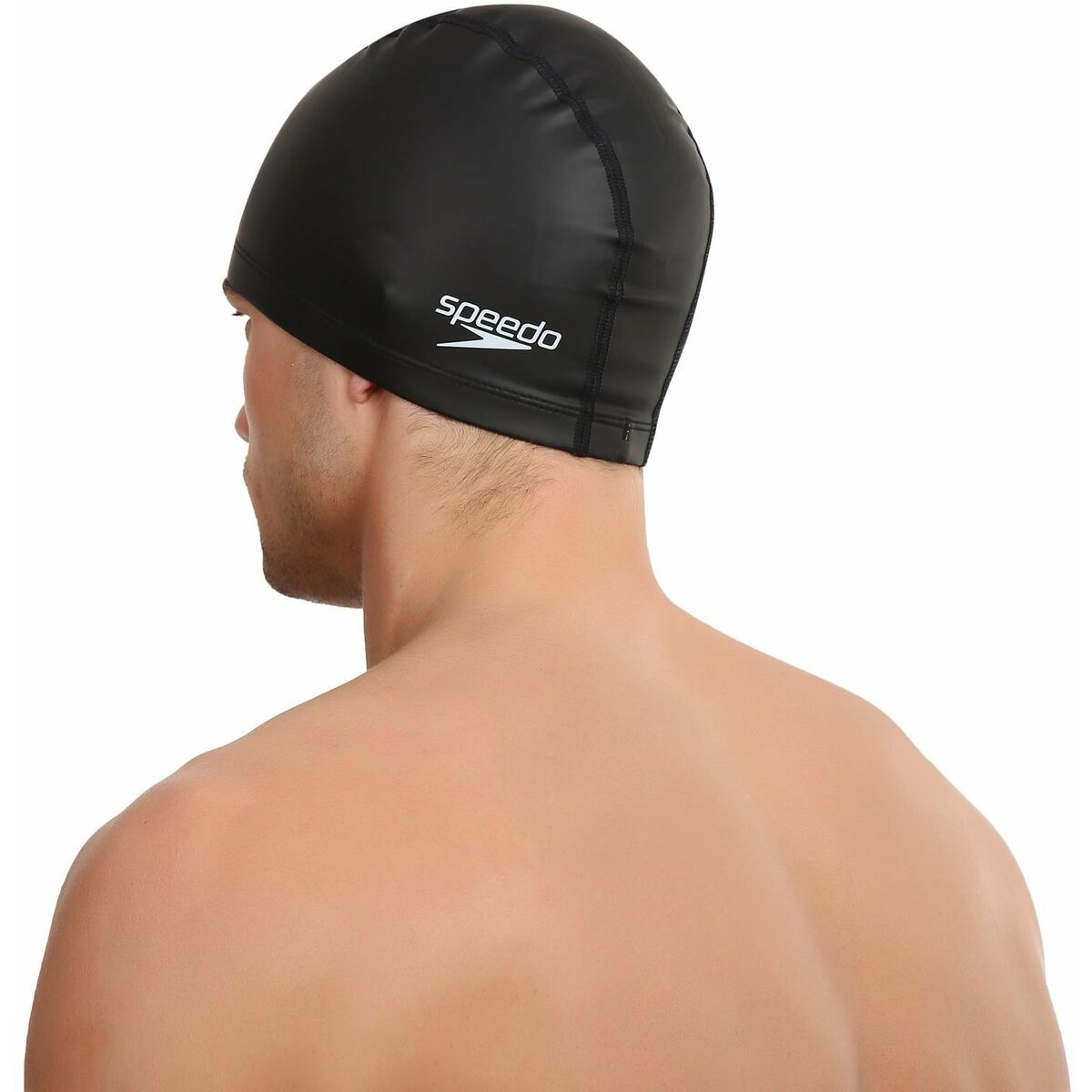 Bademütze Speedo  PACE CAP 8-720640001 Schwarz Silikon