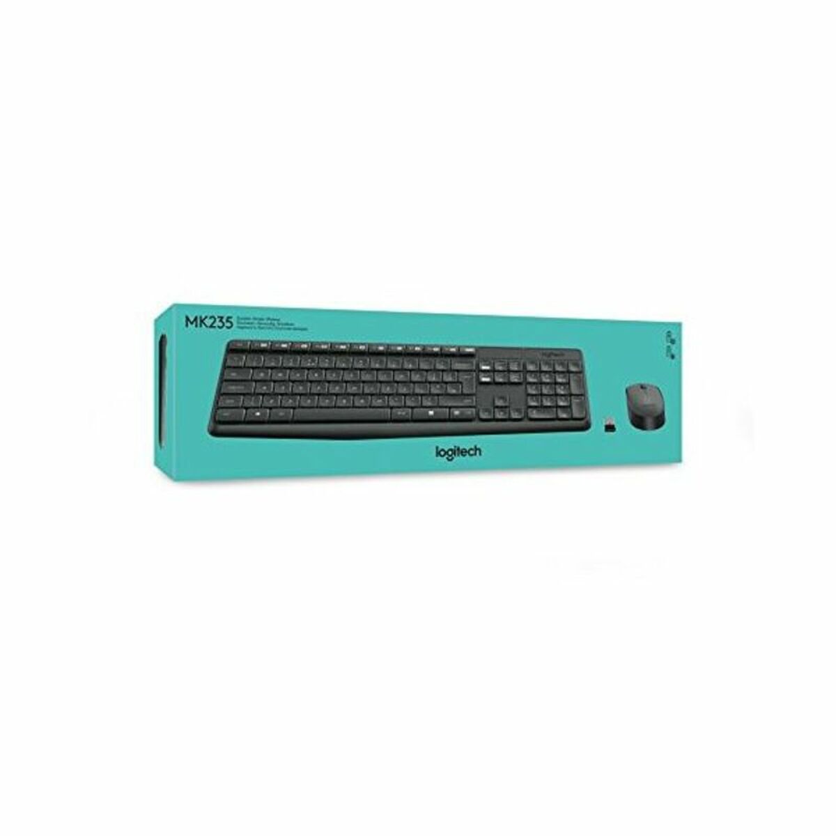 Tastatur mit Drahtloser Maus Logitech 920-007919