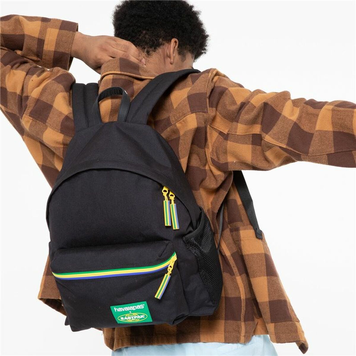 Lässiger Rucksack Eastpak x Havaianas Padded Pak'r Einheitsgröße Schwarz