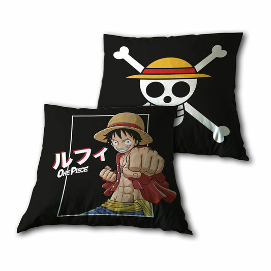 Kissen One Piece Schwarz 35 x 35 cm