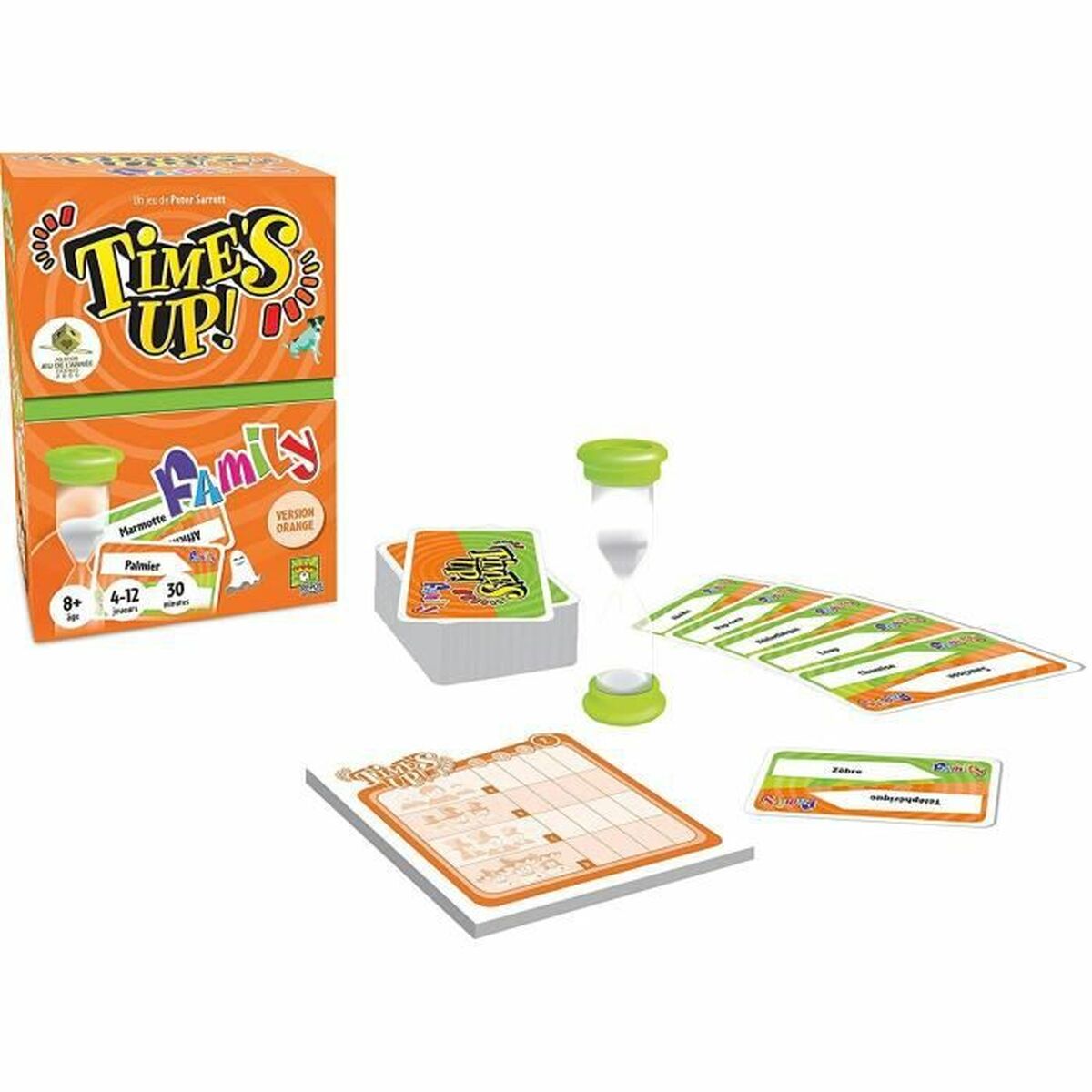 Frage und Antwort Spiel Asmodee Time's Up Family - Orange Version (FR)