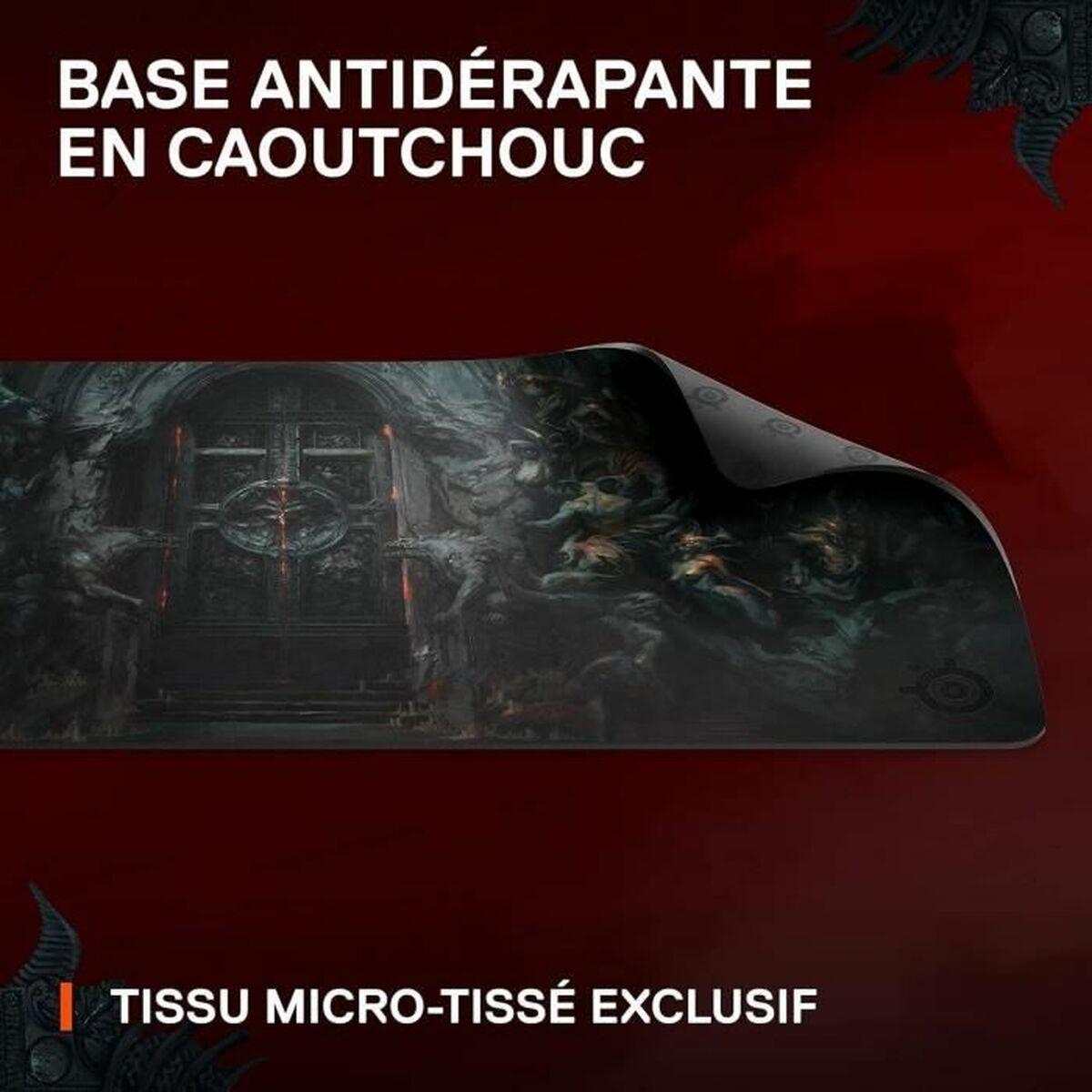 Mousepad SteelSeries Schwarz