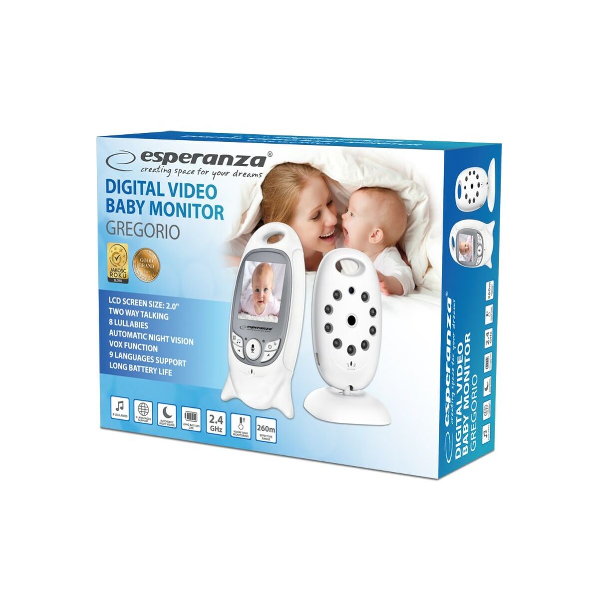 Babyphone mit Kamera Esperanza EHM001