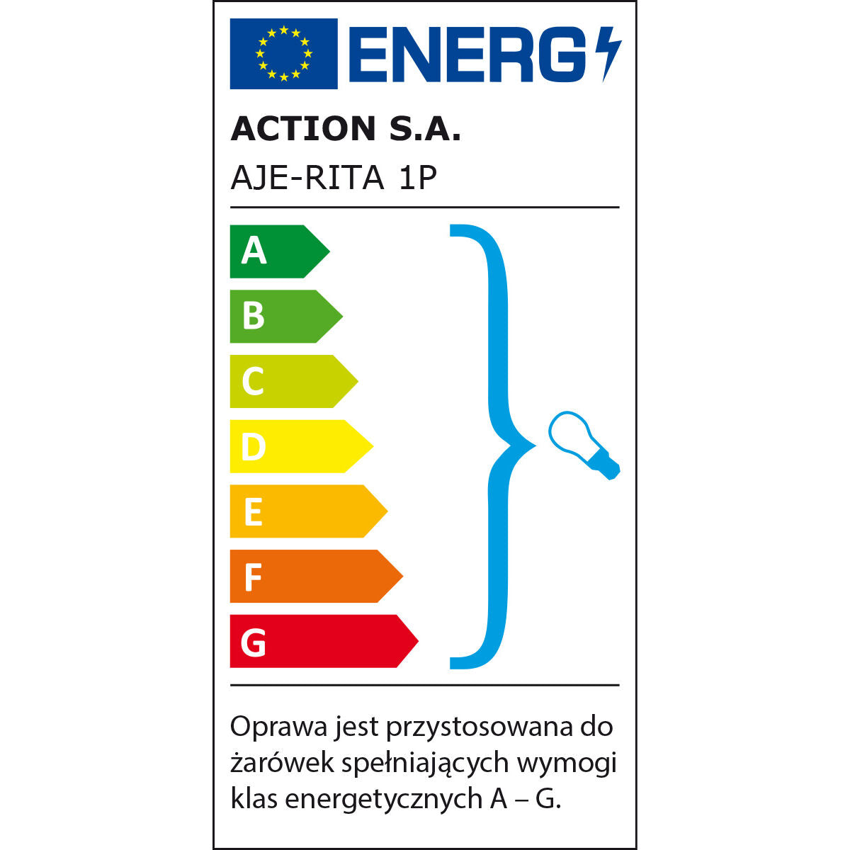 Wandleuchte Activejet AJE-RITA 1P Patyna