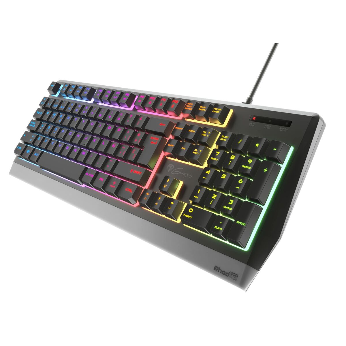 Gaming Tastatur Genesis NKG-1529 RGB Schwarz