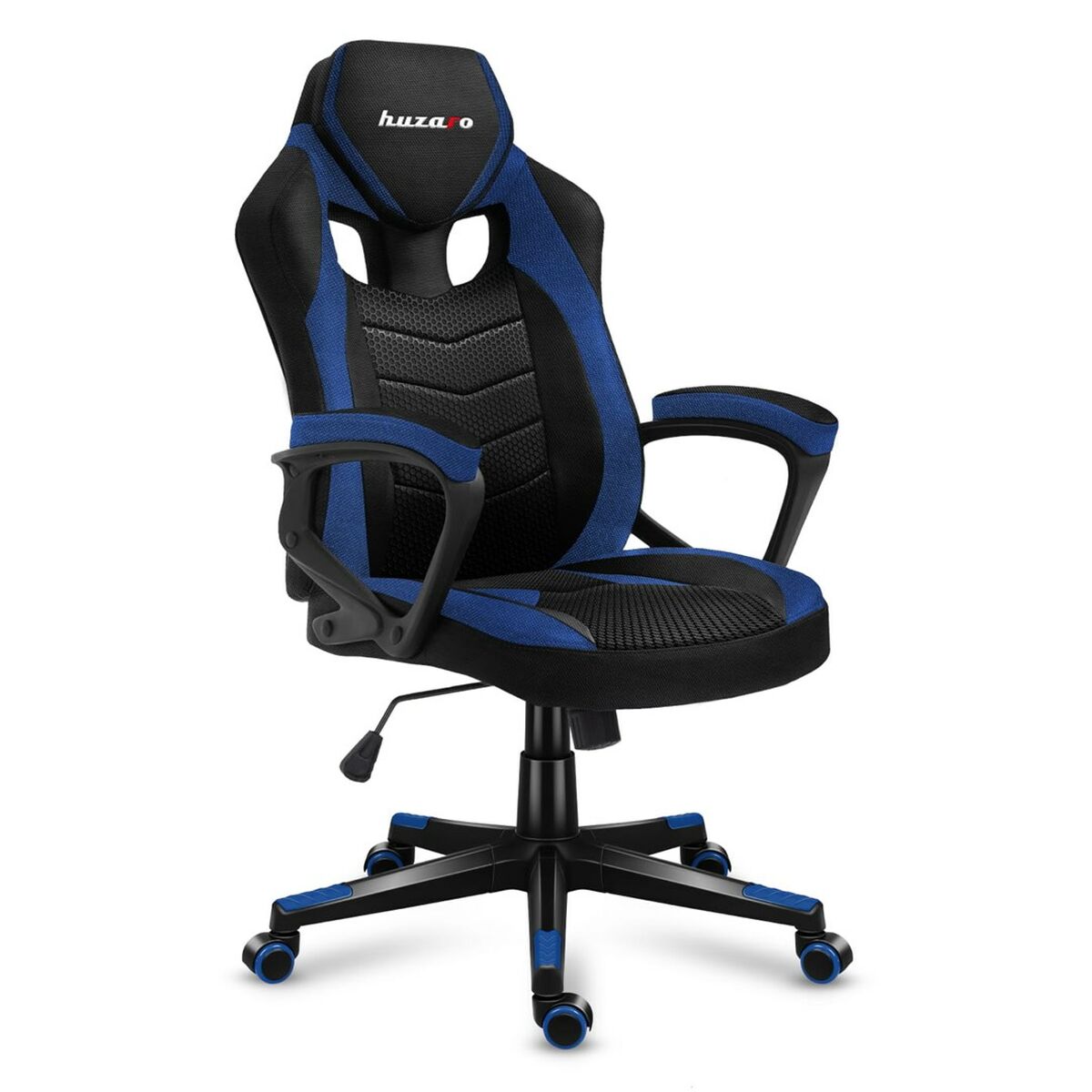 Gaming-Stuhl Huzaro FORCE 2.5 Blau Schwarz