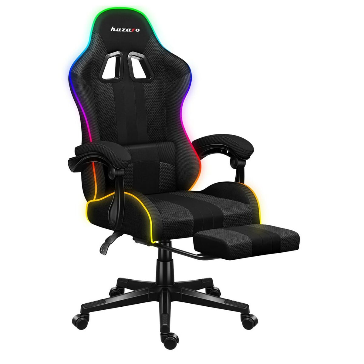 Gaming-Stuhl Huzaro HZ-Force 4.7 RGB Schwarz