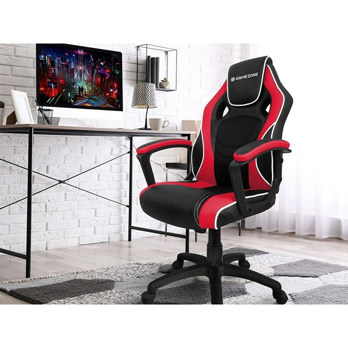 Gaming-Stuhl Tracer TRAINN47145 Schwarz Rot