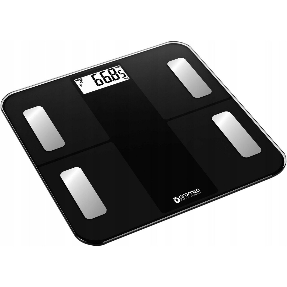 Digitale Personenwaage Oromed ORO-SCALE BLUETOOTH BLACK Schwarz