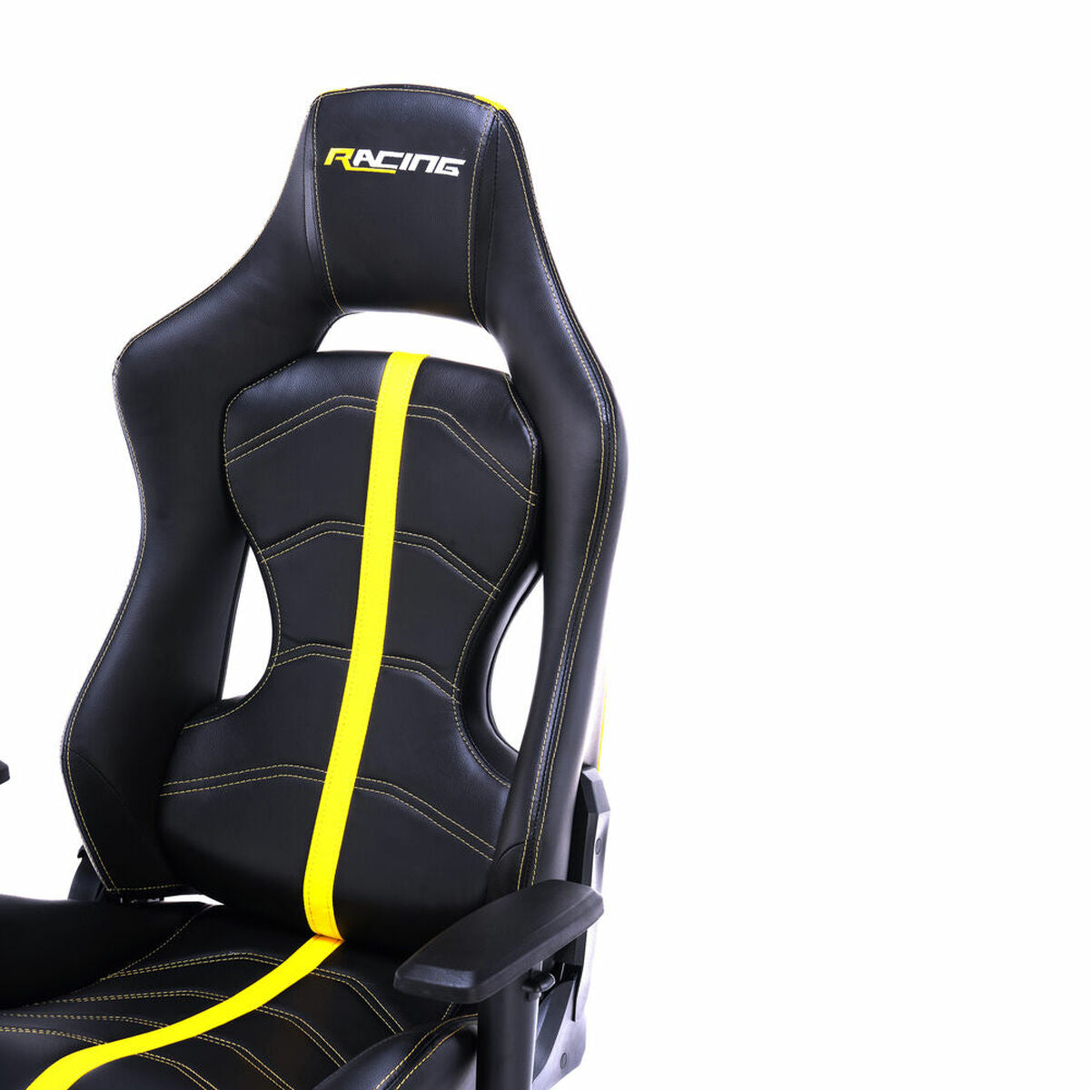 Gaming-Stuhl Racing Gelb Schwarz Bunt