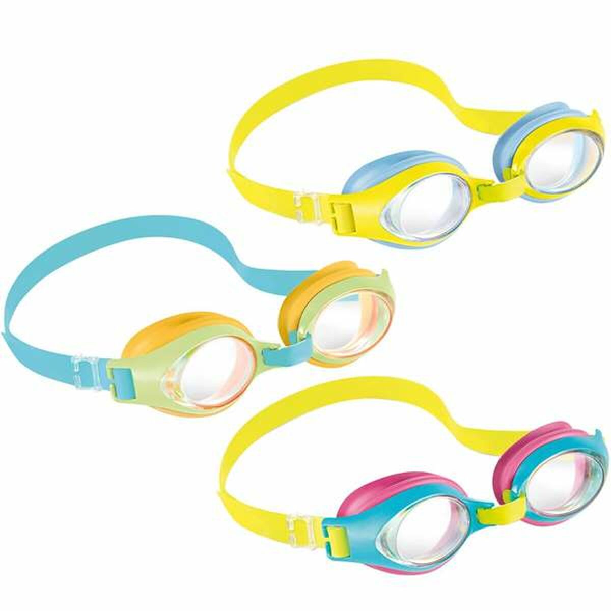 Kinder-Schwimmbrille Intex Kunststoff