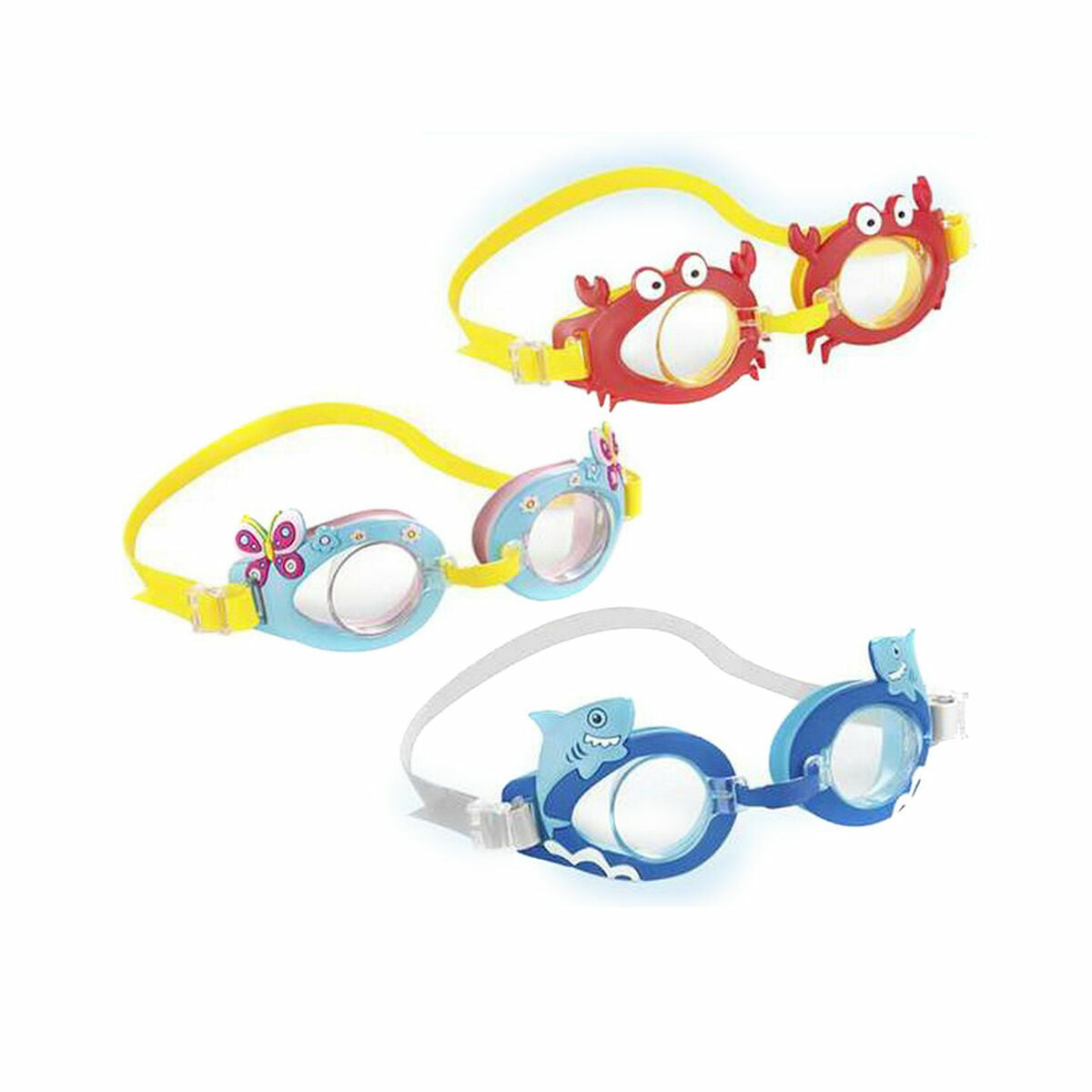 Kinder-Schwimmbrille Intex Kunststoff