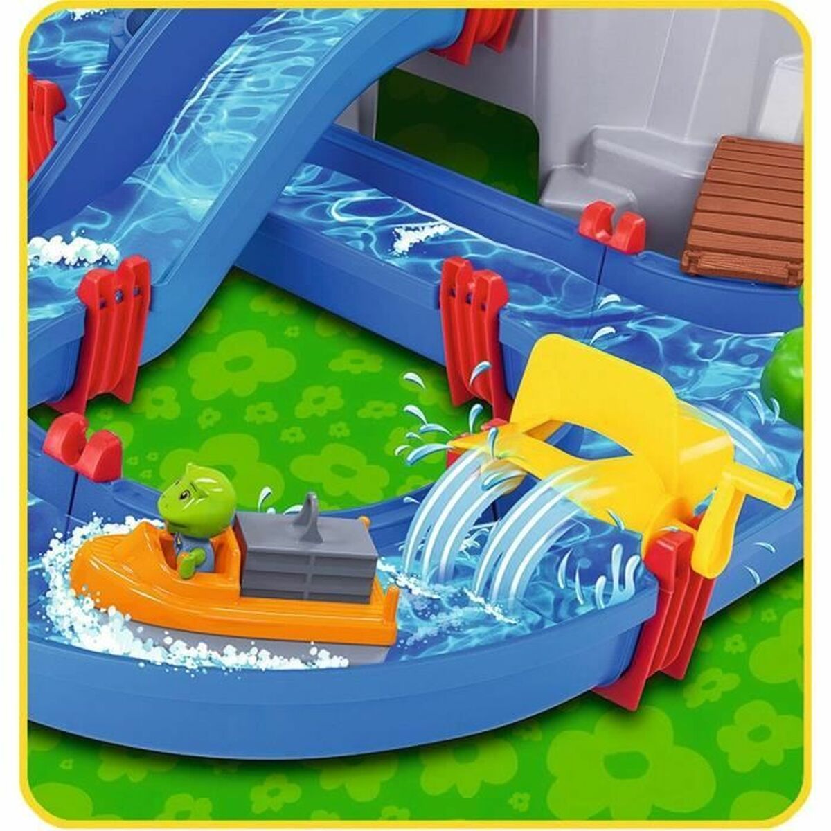 Spielzeug-Set Smoby AQUAPLAY Mountain Lake Aquatic Circuit Kunststoff