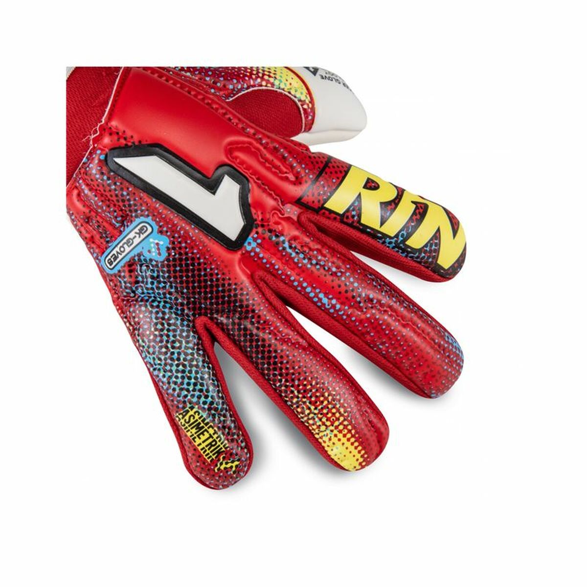 Torwarthandschuhe Rinat Asimetrik Stellar Semi Rot