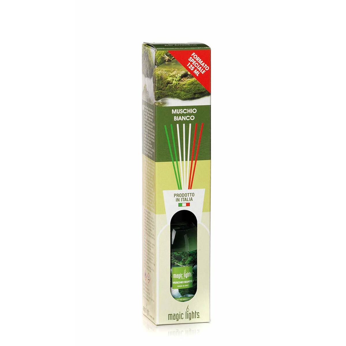 Lufterfrischer Magic Lights Mikado 125 ml Moos