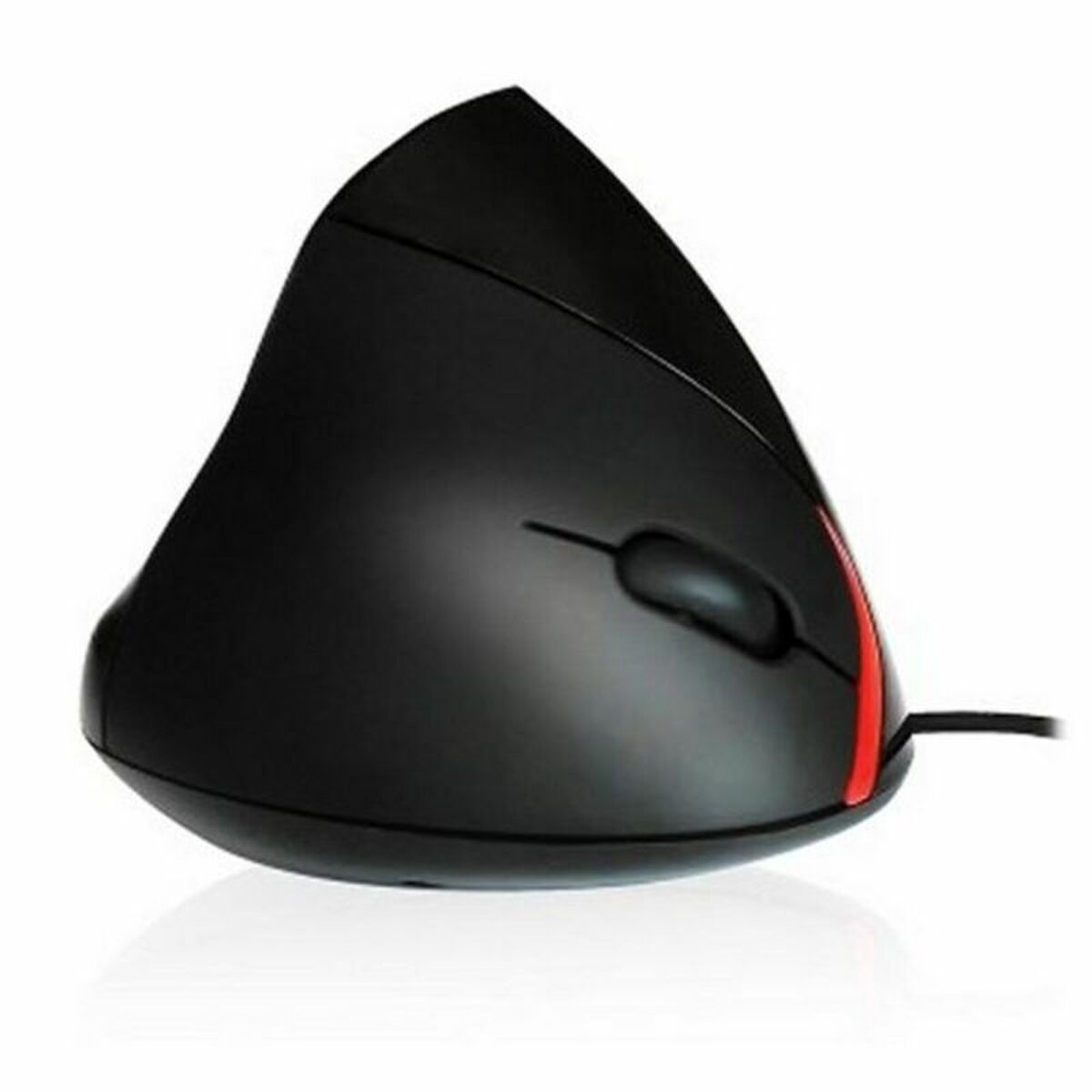 Ergonomische optische Maus Ewent EW3156 1000 dpi USB Schwarz Schwarz/Rot Rot/Schwarz