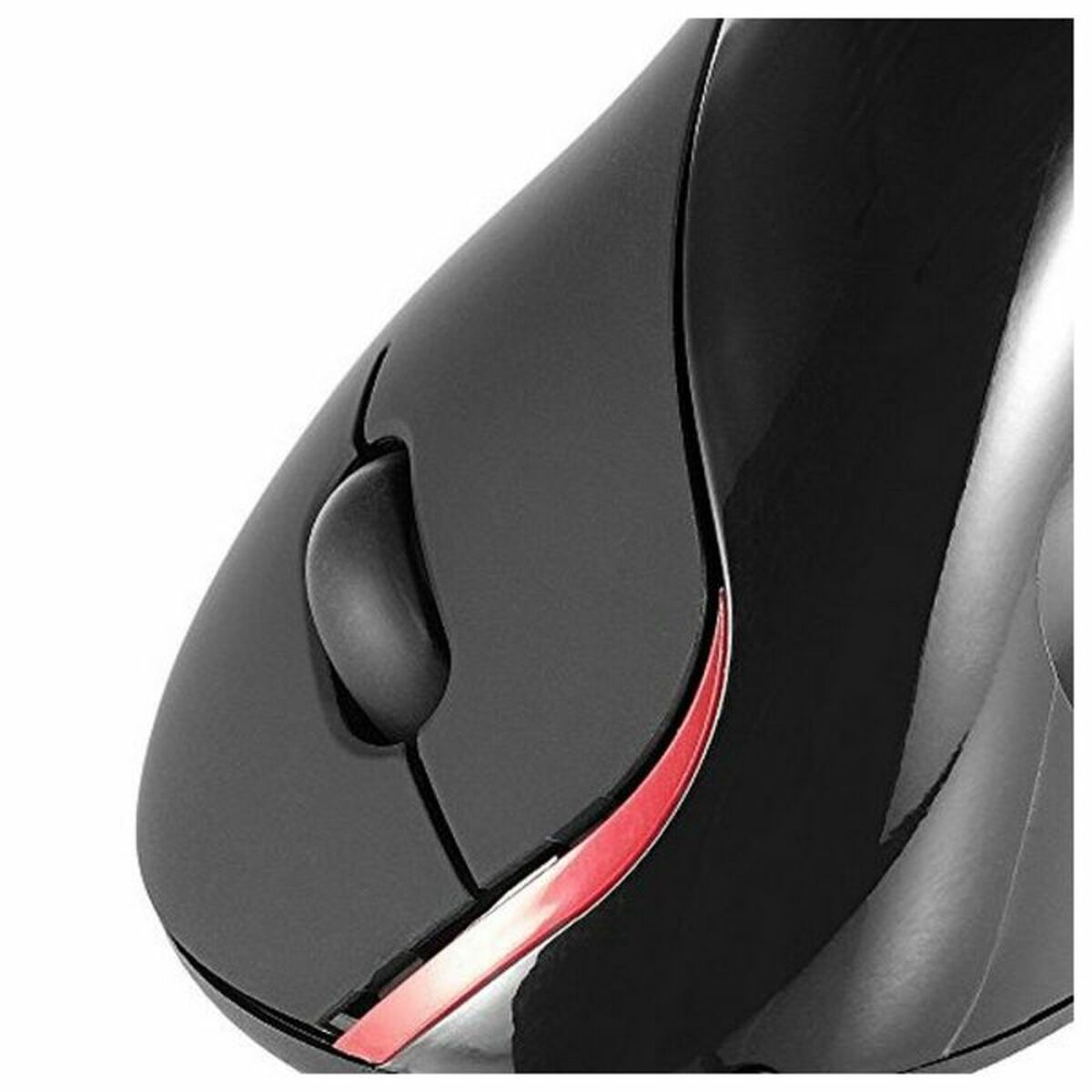 Ergonomische optische Maus Ewent EW3156 1000 dpi USB Schwarz Schwarz/Rot Rot/Schwarz