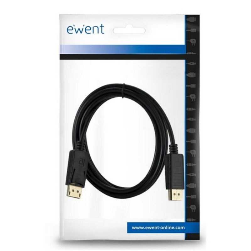 DisplayPort-Kabel Ewent Schwarz