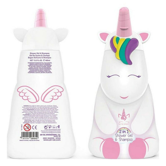 Gel & Shampoo 2 in 1 Eau My Unicorn Cartoon P8472 400 ml