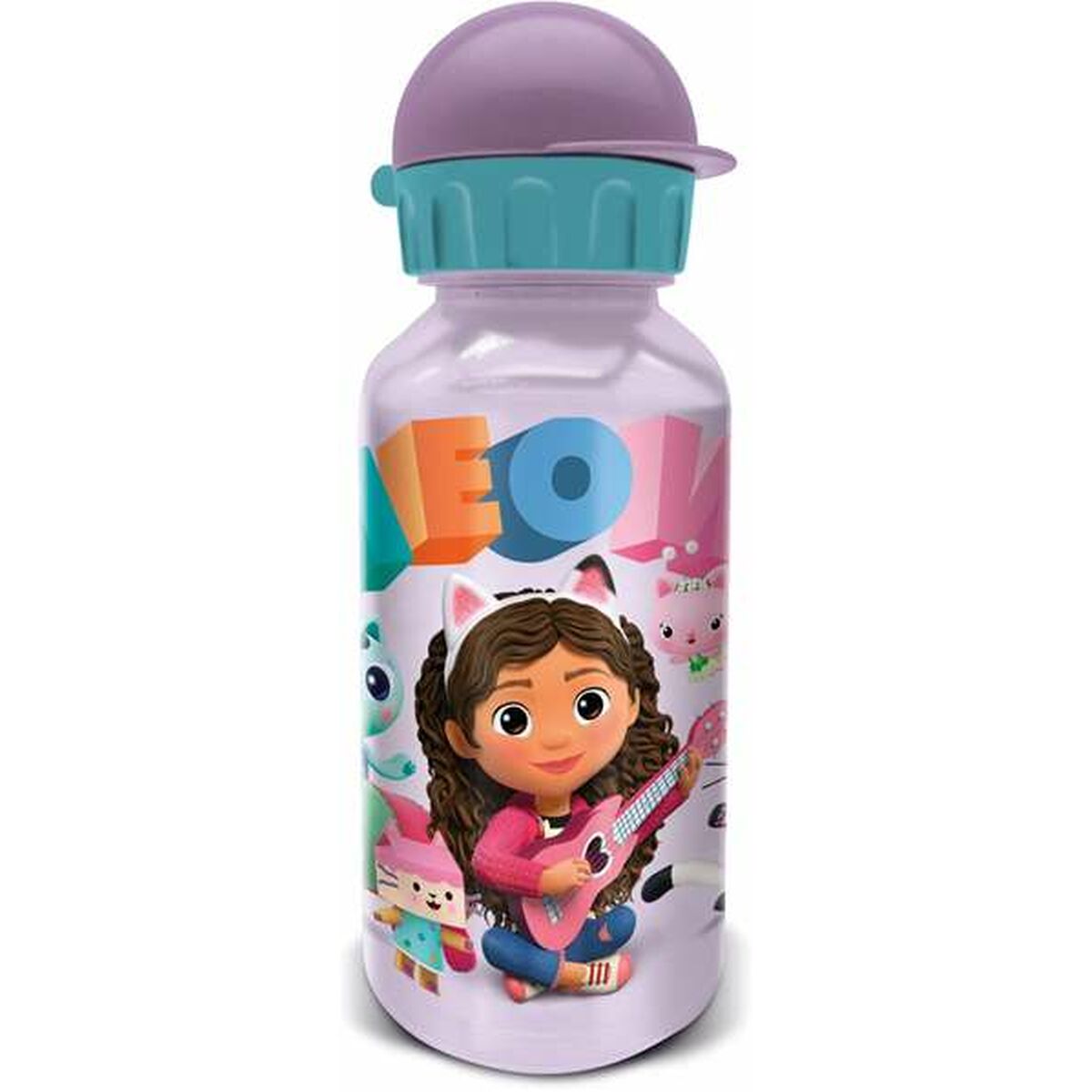 Flasche Gabby's Dollhouse 370 ml Für Kinder Aluminium