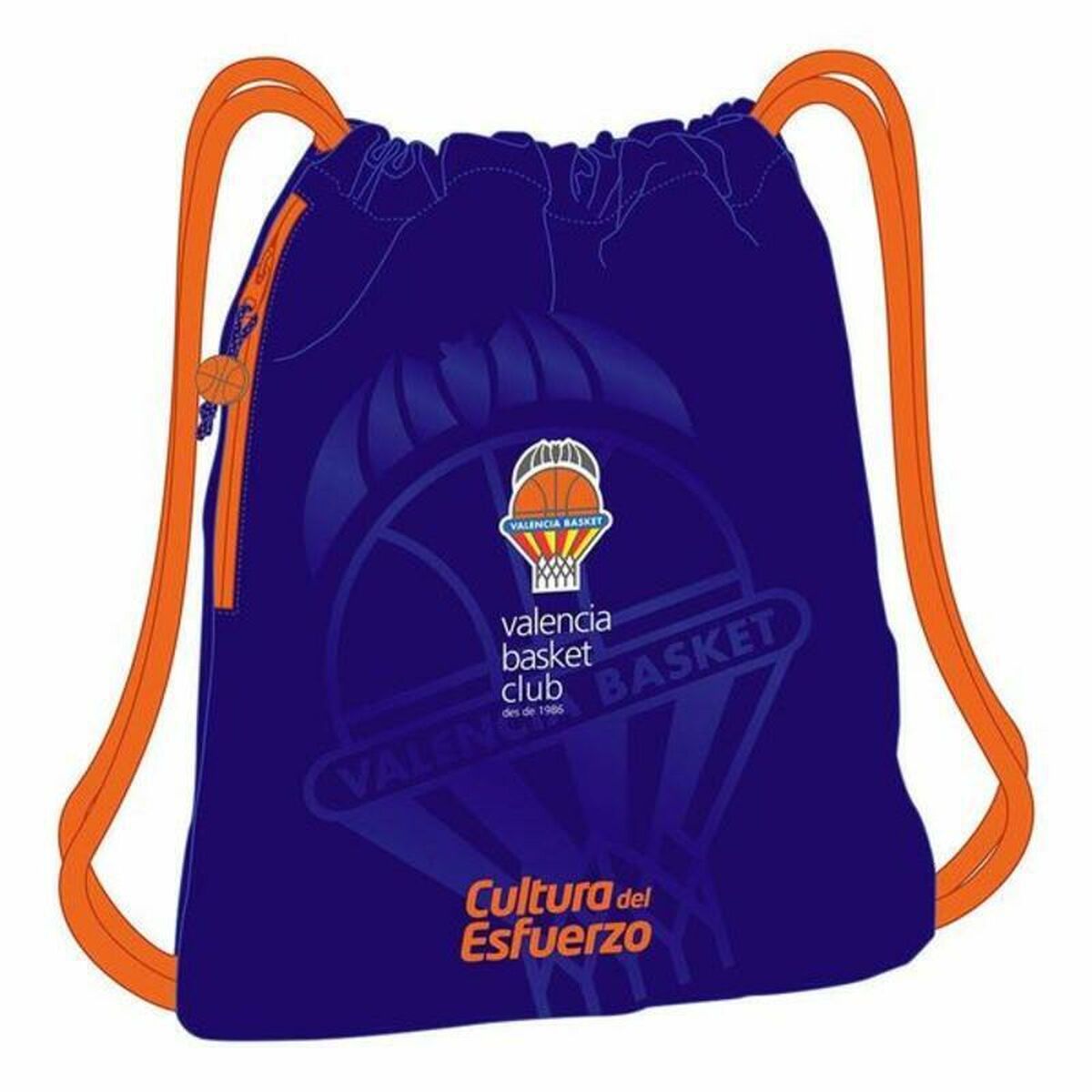 Rucksacktasche mit Bändern Valencia Basket