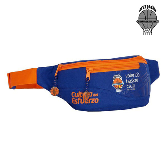 Gürteltasche Valencia Basket Blau Orange (23 x 12 x 9 cm)