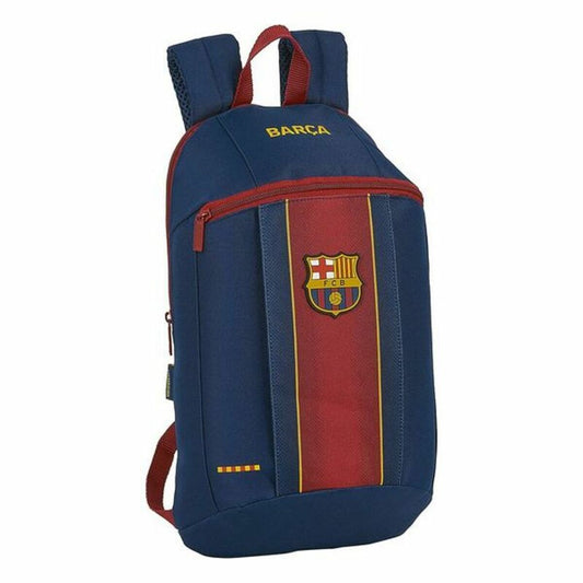 Lässiger Rucksack F.C. Barcelona 20/21 Granatrot Marineblau