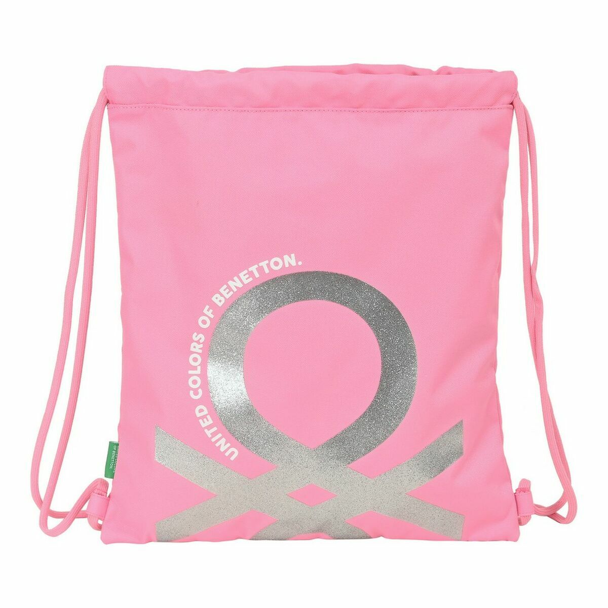 Rucksacktasche mit Bändern Safta 612252196 Rosa 35 x 1 x 40 cm