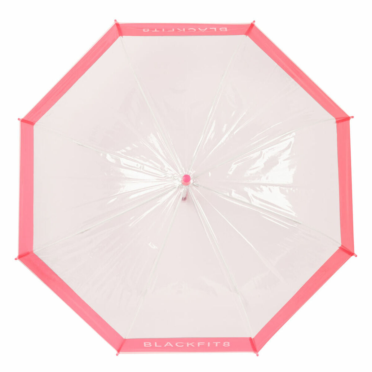 Regenschirm BlackFit8 Glow up Durchsichtig Rosa (Ø 70 cm)