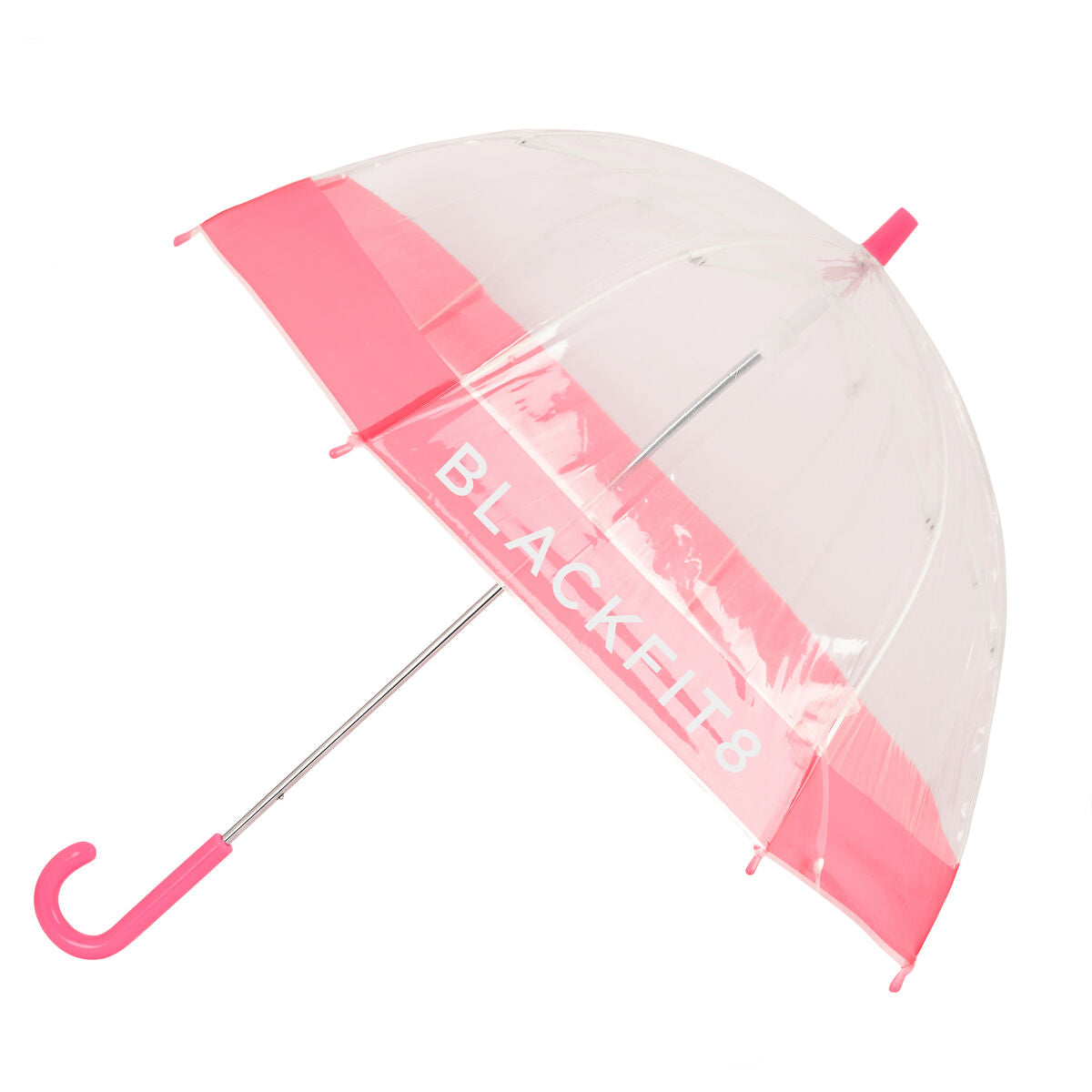 Regenschirm BlackFit8 Glow up Durchsichtig Rosa (Ø 70 cm)