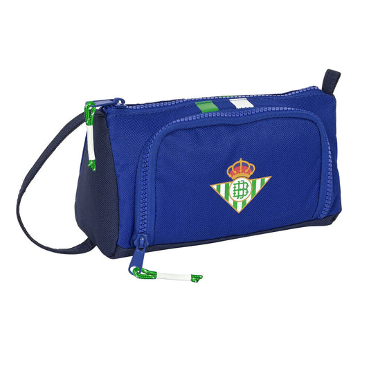 Reise-Toilettentasche Real Betis Balompié Blau Marineblau Polyester 600D 20 x 11 x 8.5 cm