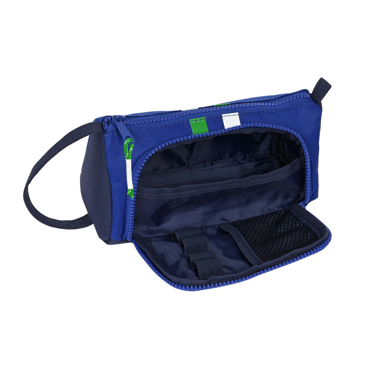 Reise-Toilettentasche Real Betis Balompié Blau Marineblau Polyester 600D 20 x 11 x 8.5 cm