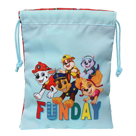 Imbiss-Täschchen The Paw Patrol Funday Blau Rot