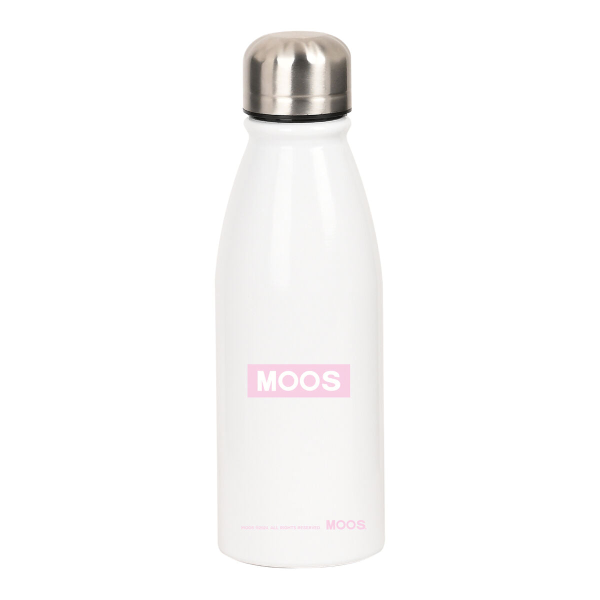 Wasserflasche Moos Butterflies Weiß 500 ml