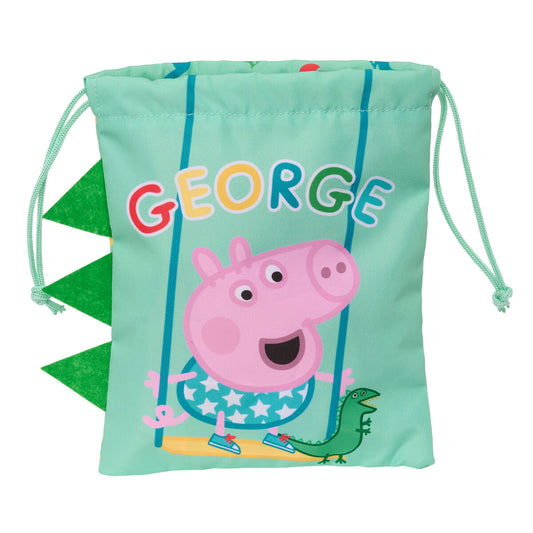 Lunchbox Peppa Pig 20 x 25 x 1 cm Sack Minze