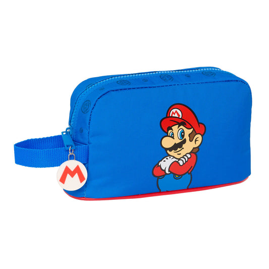 Thermo-Vesperbox Super Mario Play Blau Rot 21.5 x 12 x 6.5 cm