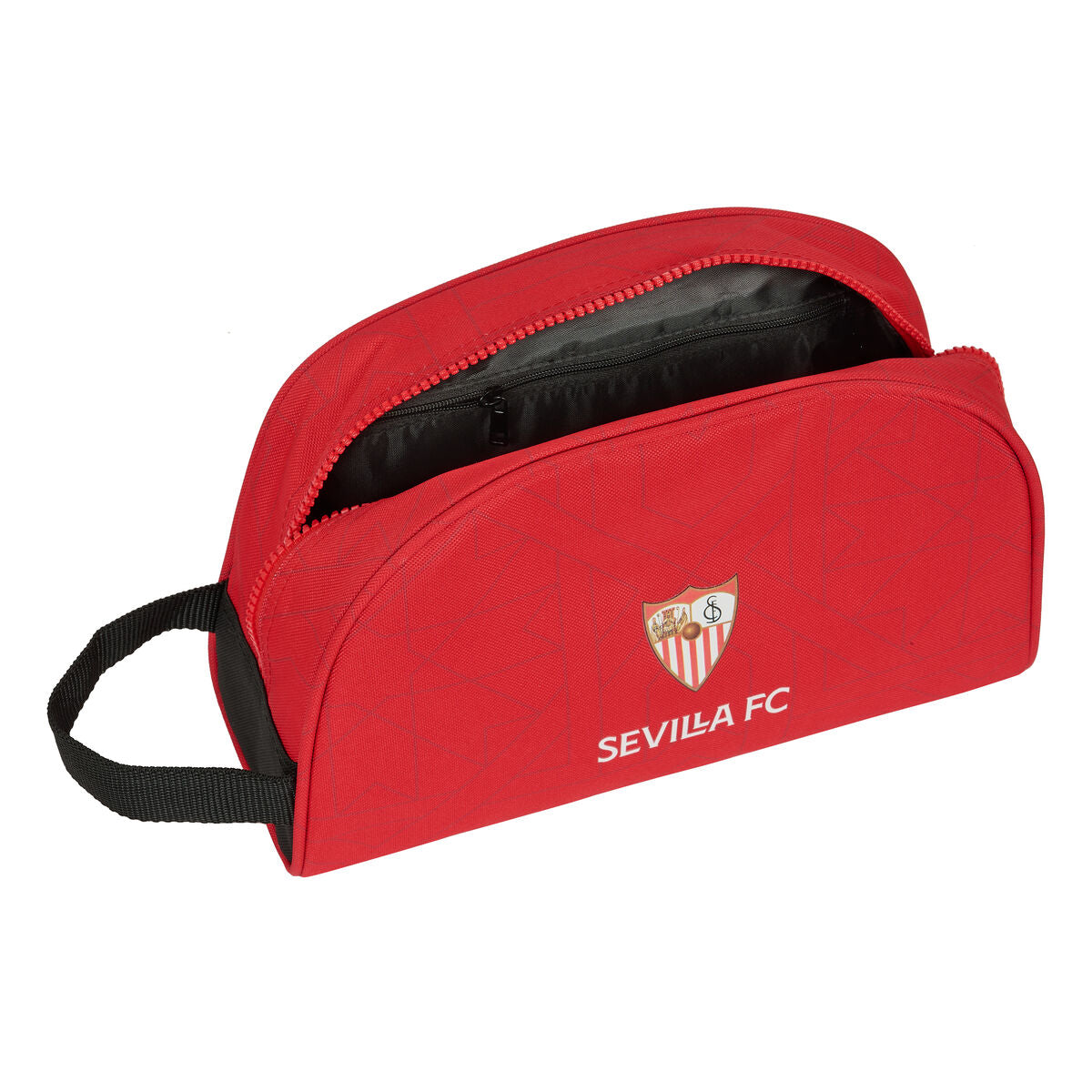 Reise-Toilettentasche Sevilla Fútbol Club Schwarz Rot Polyester 600D 28 x 18 x 10 cm