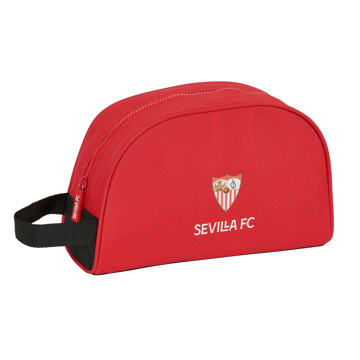 Reise-Toilettentasche Sevilla Fútbol Club Schwarz Rot Polyester 600D 28 x 18 x 10 cm