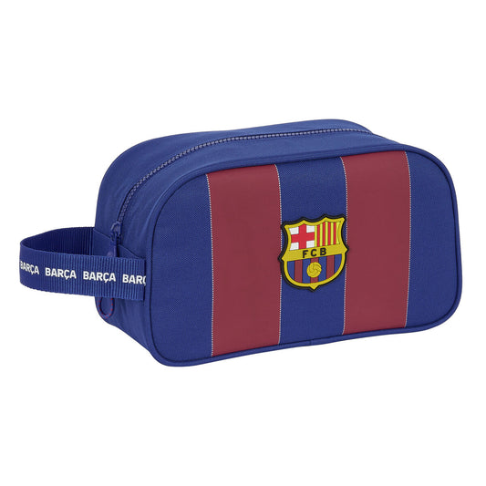 Reise-Toilettentasche F.C. Barcelona Rot Marineblau Sportlich 26 x 15 x 12 cm