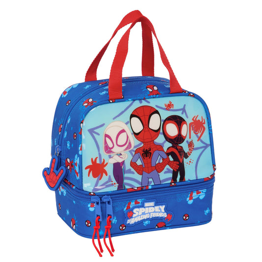 Lunchbox Spidey Blau 20 x 20 x 15 cm