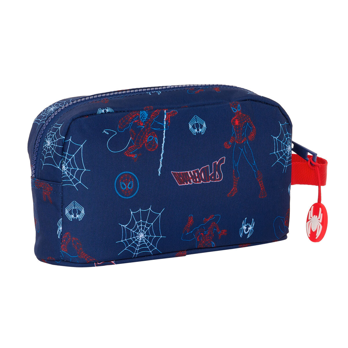 Thermo-Vesperbox Spider-Man Neon Marineblau 21.5 x 12 x 6.5 cm