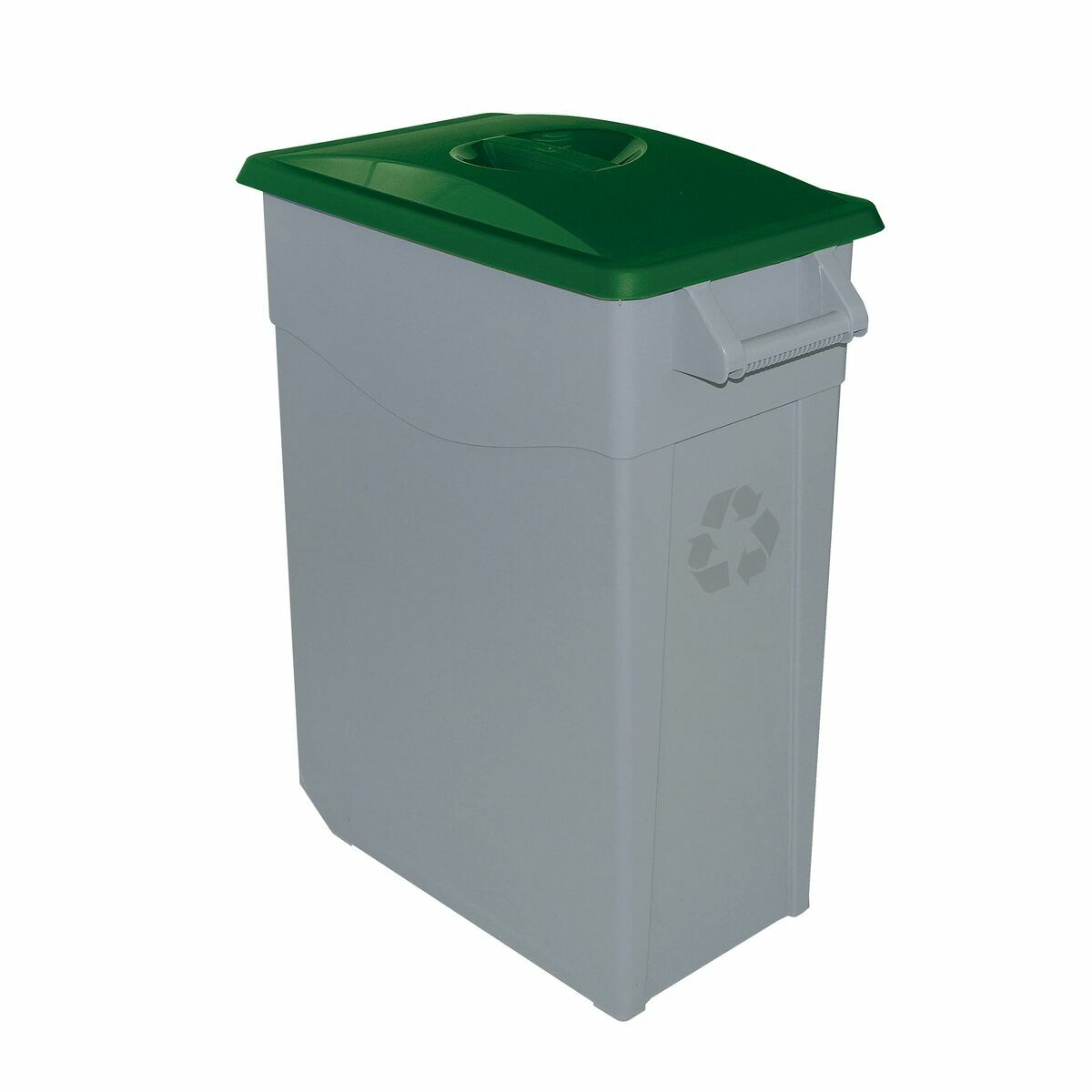 Recycling Papierkorb Denox 65 L grün (2 Stück)