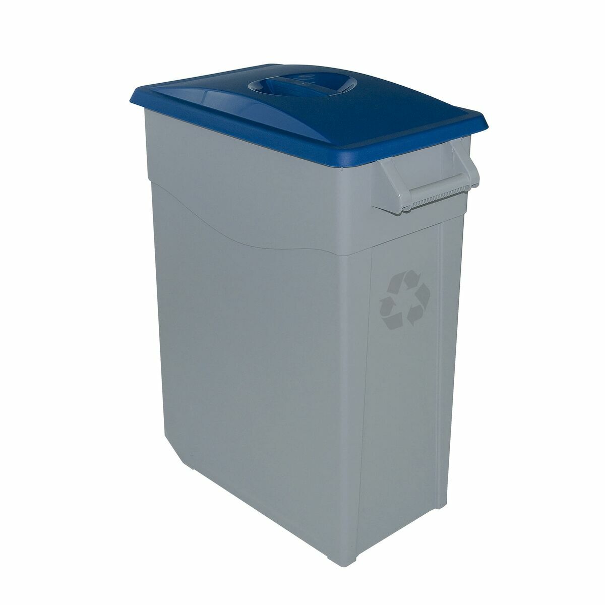 Recycling Papierkorb Denox 65 L Blau (2 Stück)