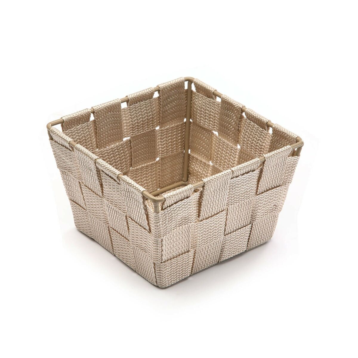 Mehrzweckkorb Versa Beige 14 x 9 x 14 cm