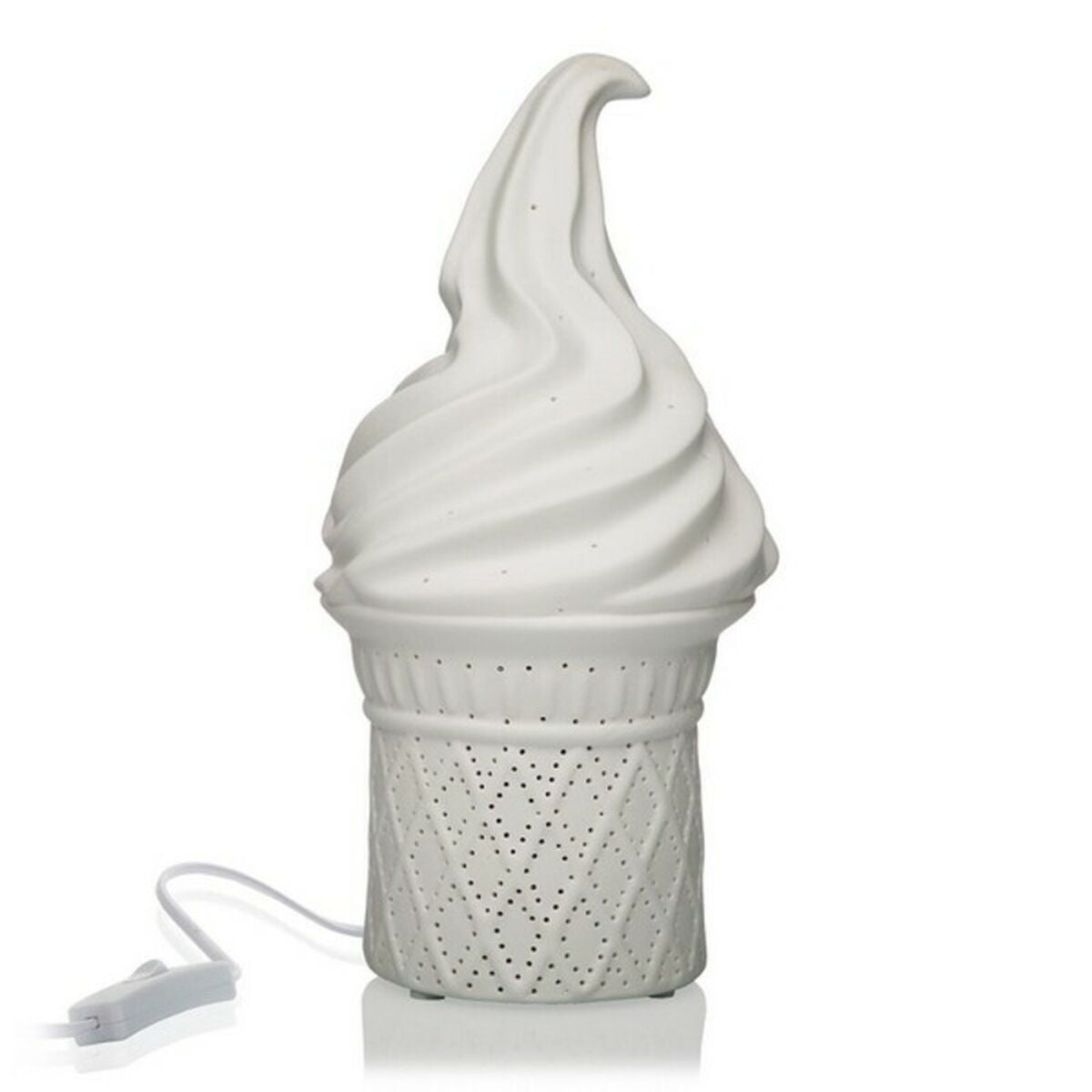 Tischlampe Versa Ice Cream 25W Porzellan (13,7 x 27 x 13,7 cm)